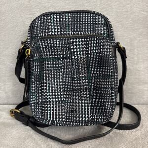 American Leather Co. Cleveland Plaid Preppy Crossbody NWOT Handbag Purse